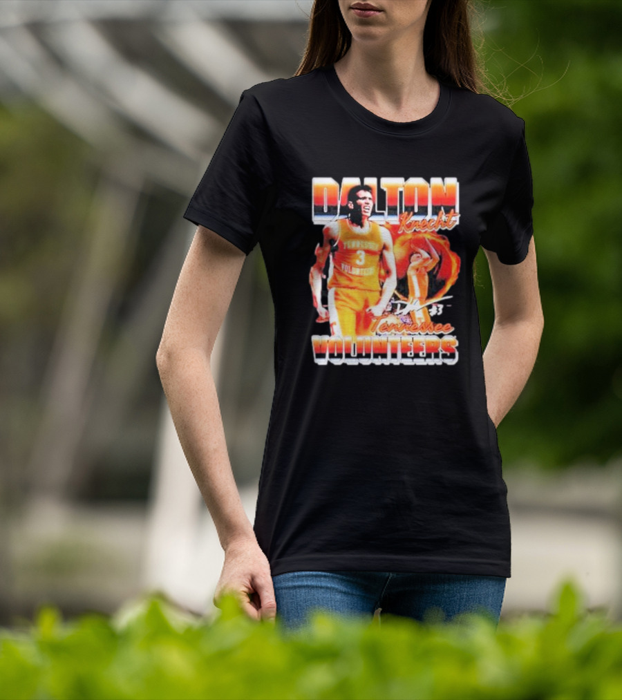 Tennessee Volunteers Dalton Knecht 3 Basketball Vintage T-Shirt