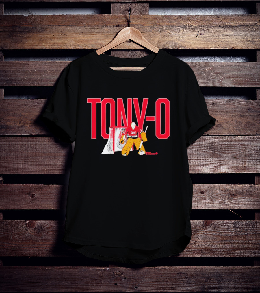 TONY-O Number 35 Hockey Goalie T-Shirt