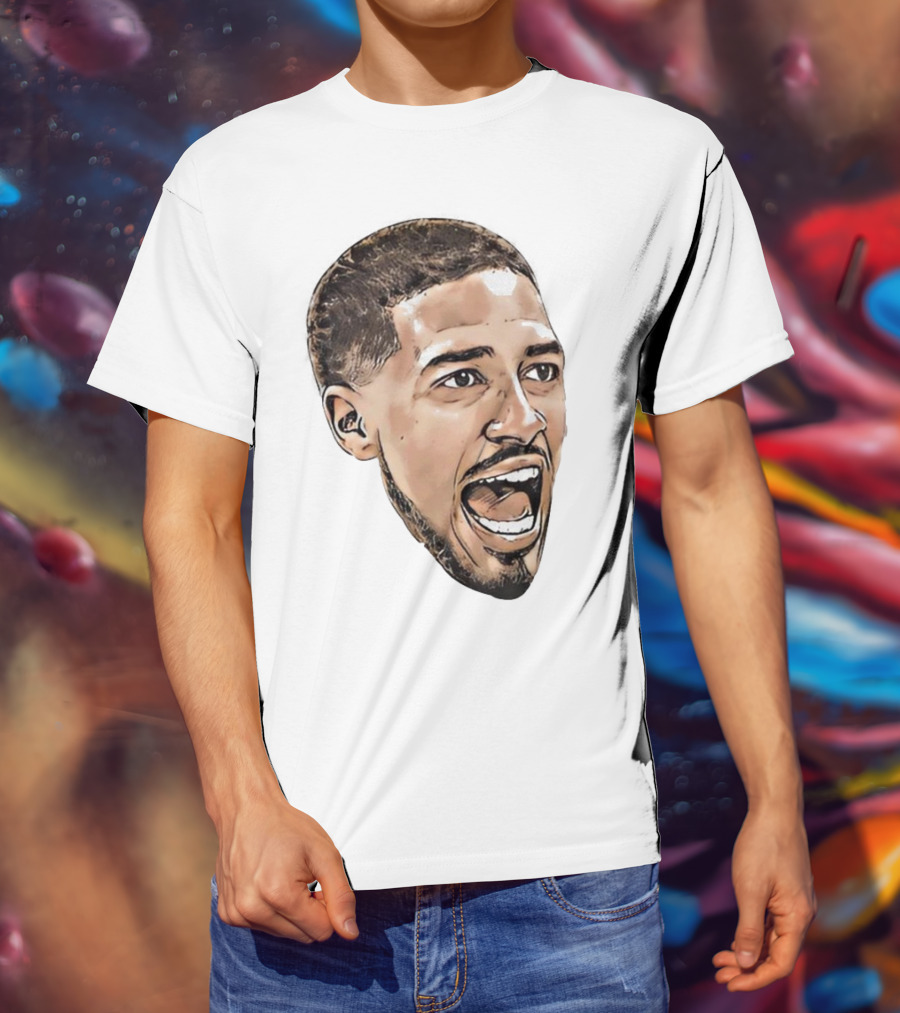 Tyrese Haliburton Indiana Basketball Scream Face T-Shirt