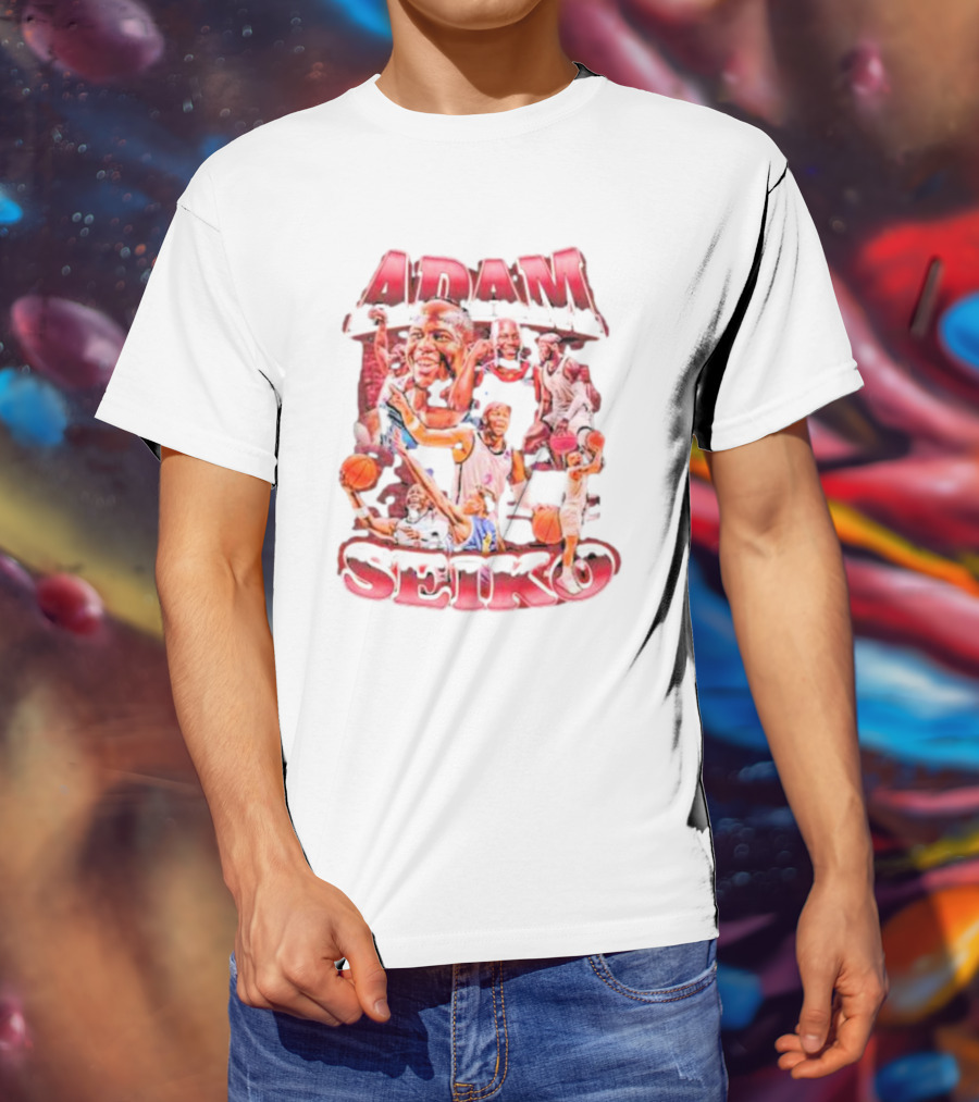 Adam Seiko Basketball Highlights Vintage T-Shirt