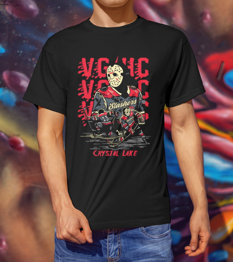 Crystal Lake VGHC Slashers T-Shirt