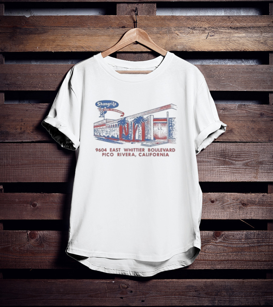 Shangri La Foods To Remember 9604 East Whittier Boulevard Pico Rivera California T-Shirt