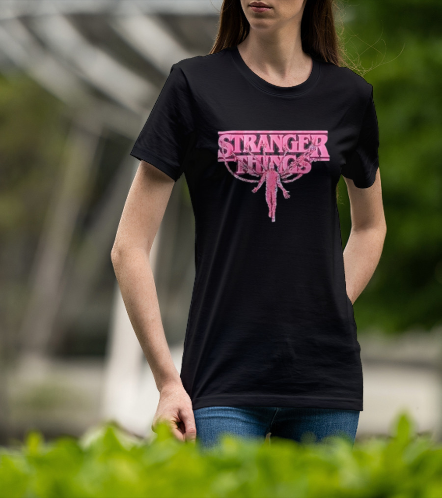 Stranger Things Vecna Pink Tentacles T-Shirt