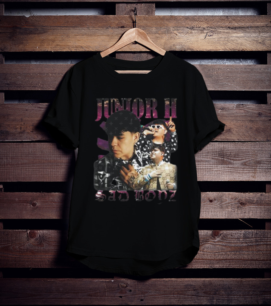 Junior H Sad Boyz Album Cover T-Shirt