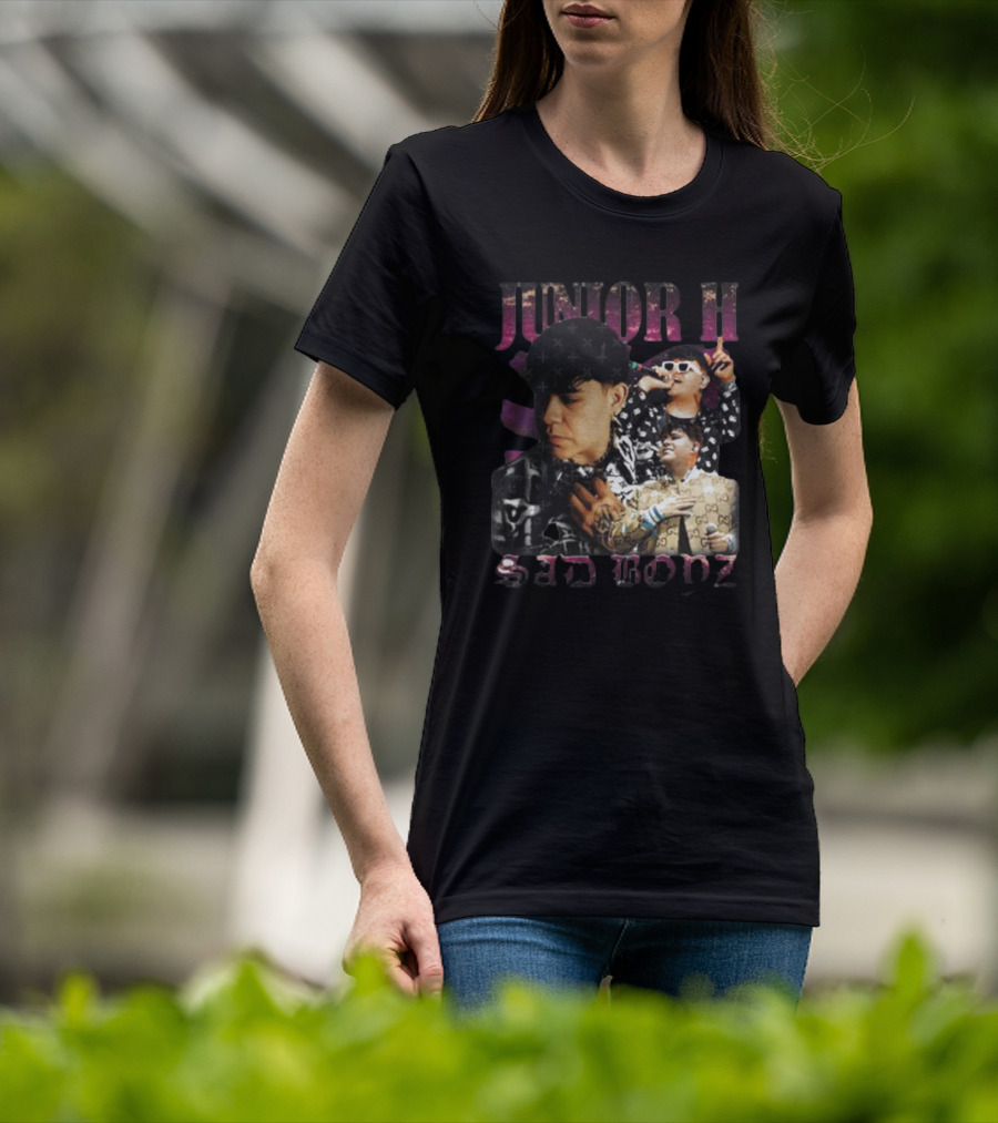 Junior H Sad Boyz Album Cover T-Shirt