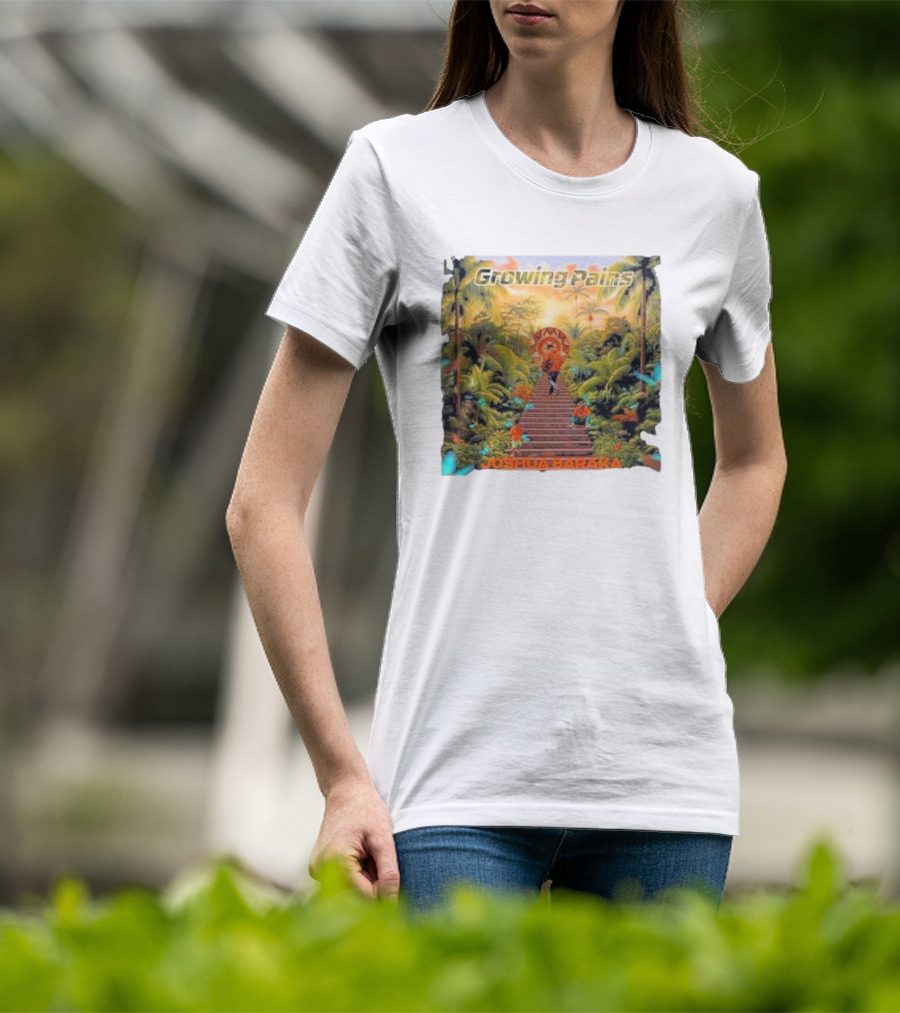 Growing Pains Joshua Baraka Tropical Staircase Scene T-Shirt