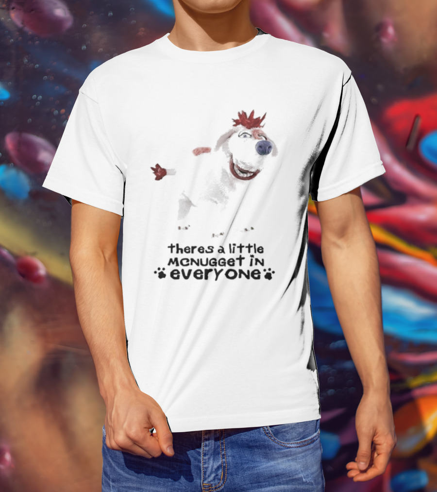 Frost X McDonald’s Theres A Little Menugget In Everyone Dog T-Shirt