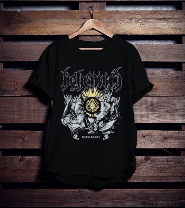 Behemoth Messe Noire Occult Symbolism Dark Ritual T-Shirt