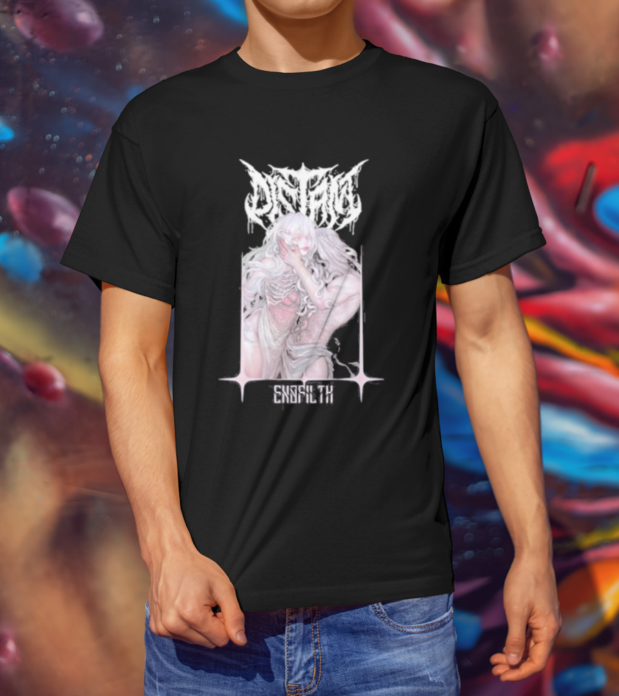 DISTANT EXOFILTH Mythical Creature Aesthetic T-Shirt