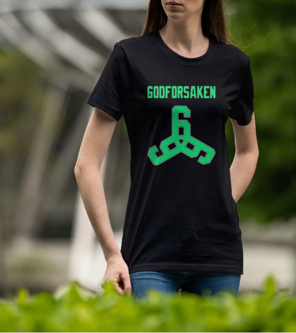 GODFORSAKEN 6 Triangular Symbol Basketball Jersey T-Shirt
