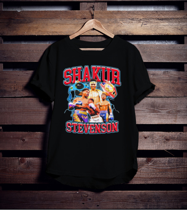 Shakur Stevenson Newark Champ Boxing Legends T-Shirt