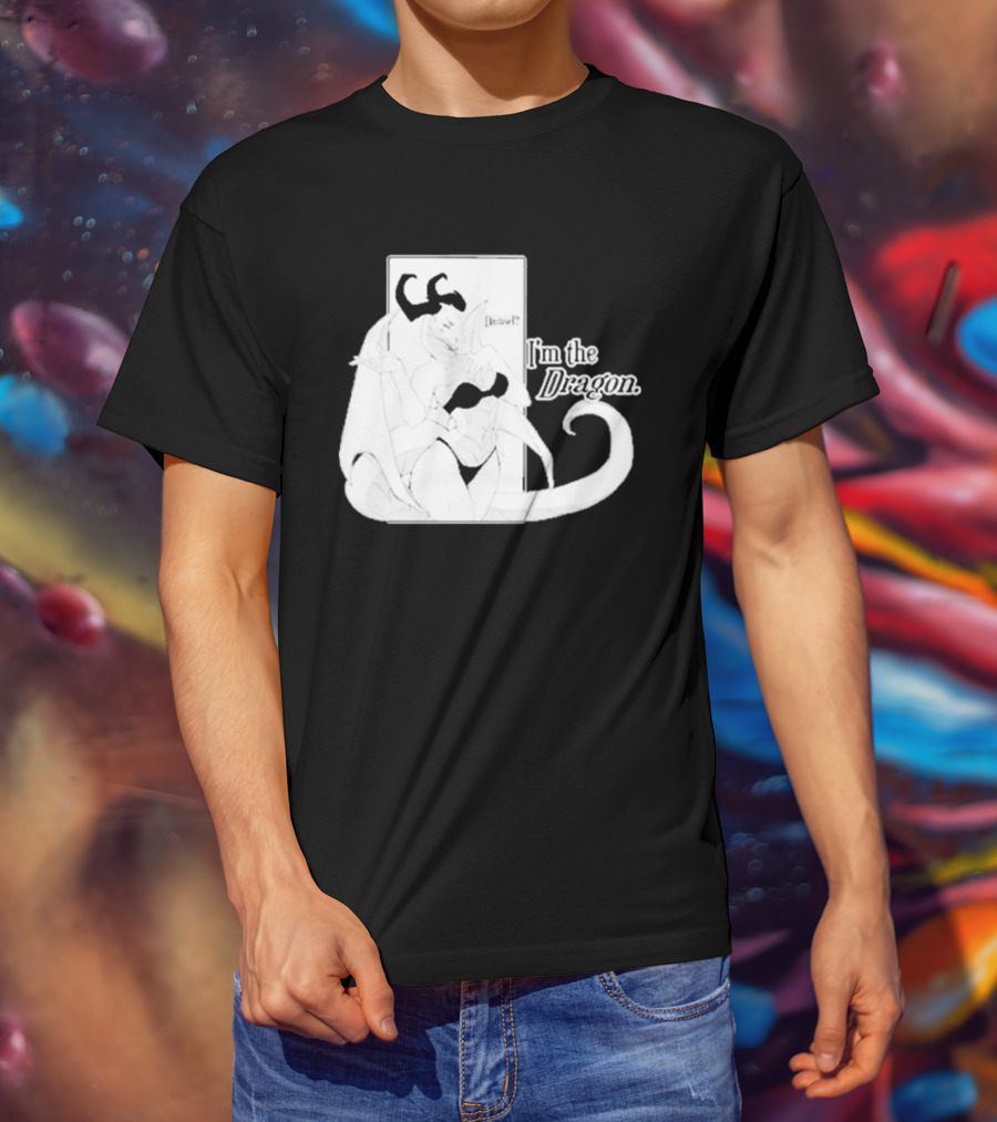 I'm The Dragon Vexstacyart Damsel T-Shirt