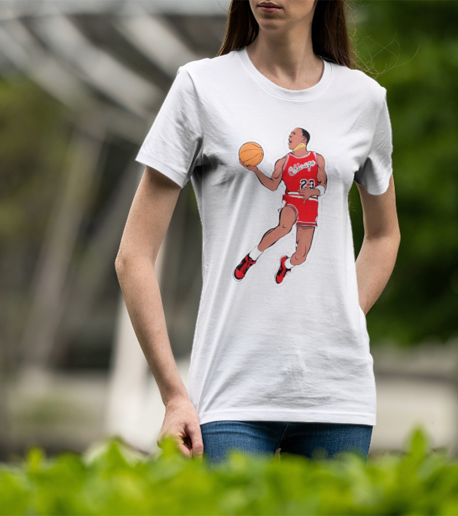 Slam Dunk From The Goat Chicago 23 Basketball Legend T-Shirt