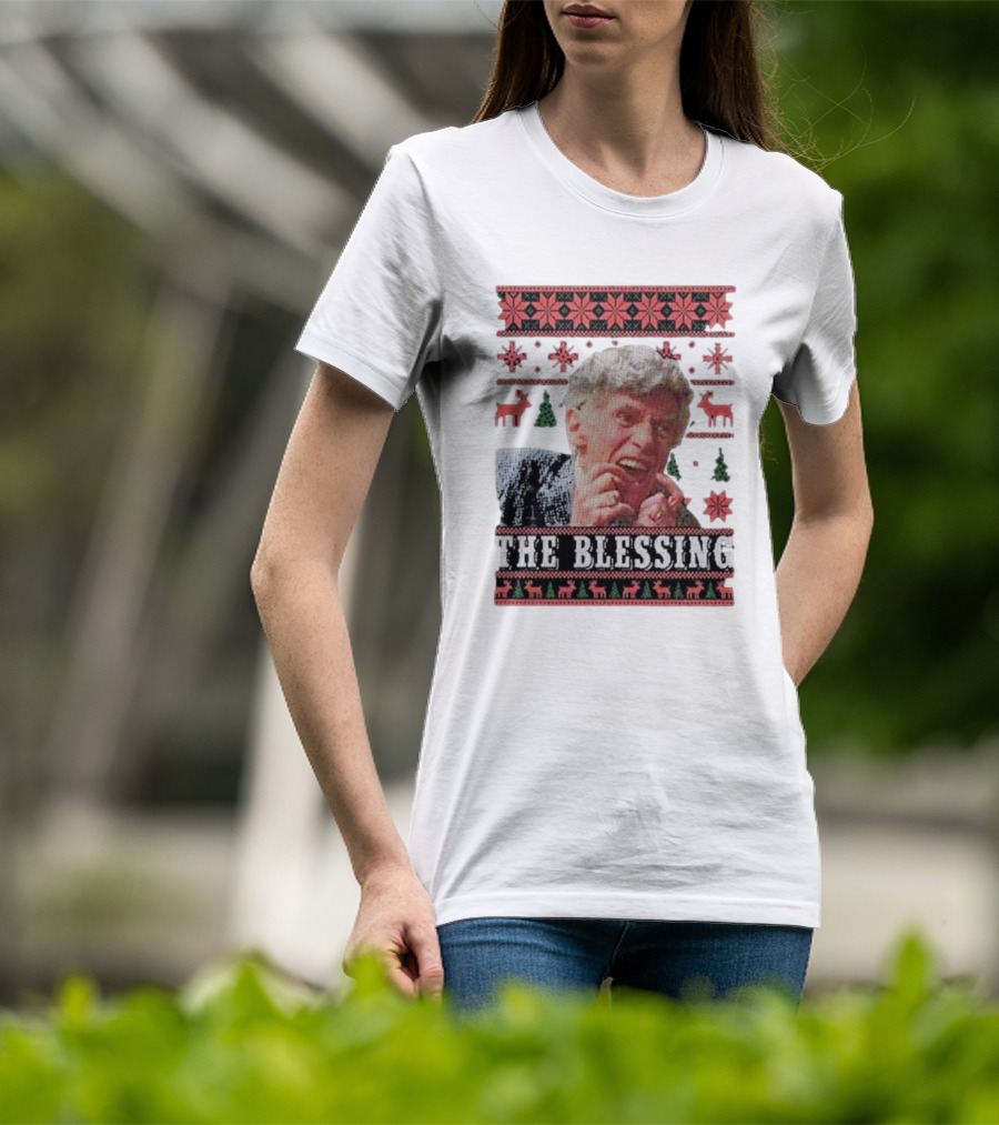 Uncle Lewis Ugly Christmas Sweater The Blessing T-Shirt