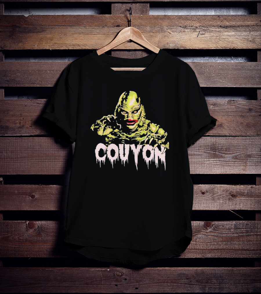 Couyon Cajun Monster From The Deep Swamp Creature T-Shirt
