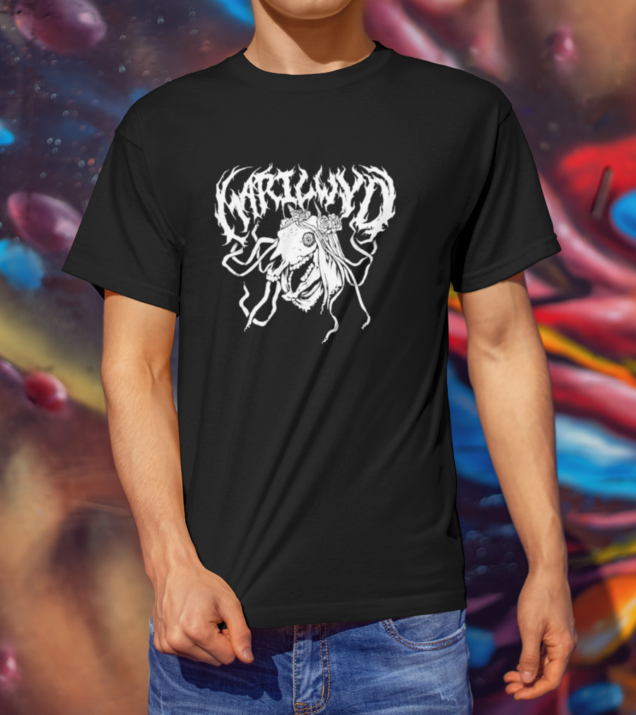 Mari Lwyd Skull Art Theyetee T-Shirt