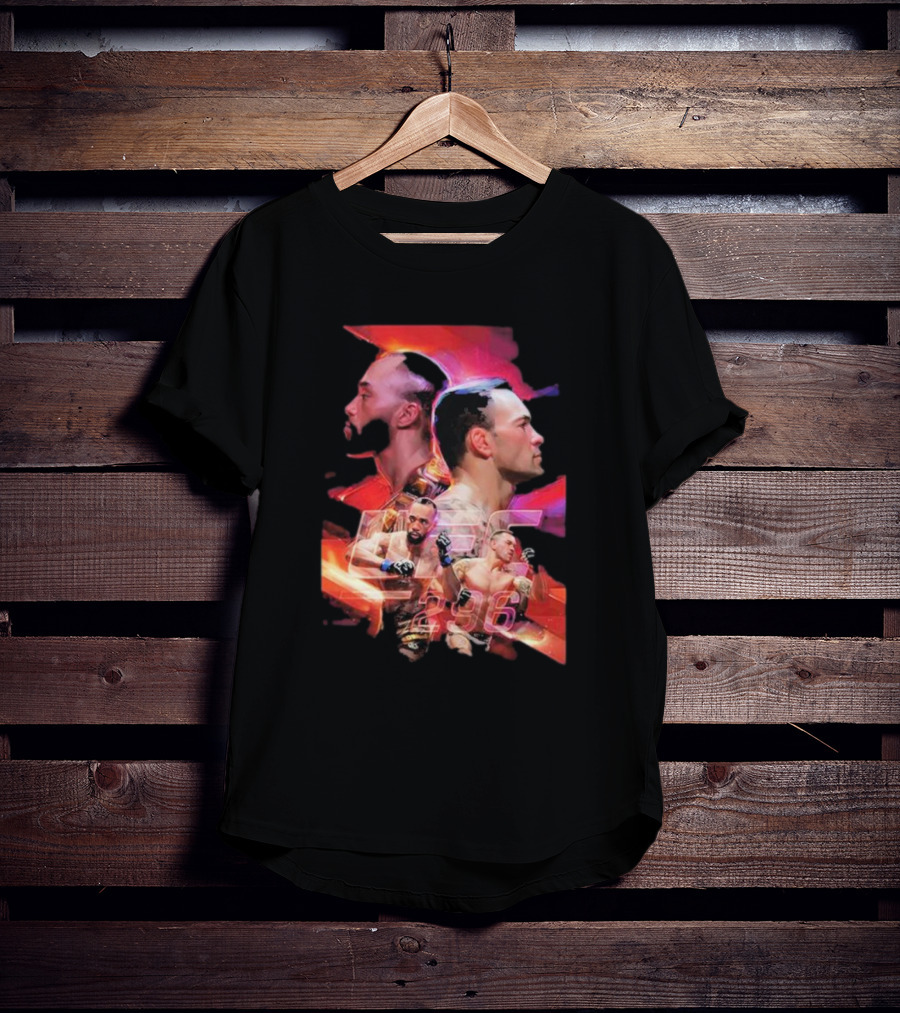 Men’s UFC 296 Fighter Portrait Series Dynamic Action T-Shirt