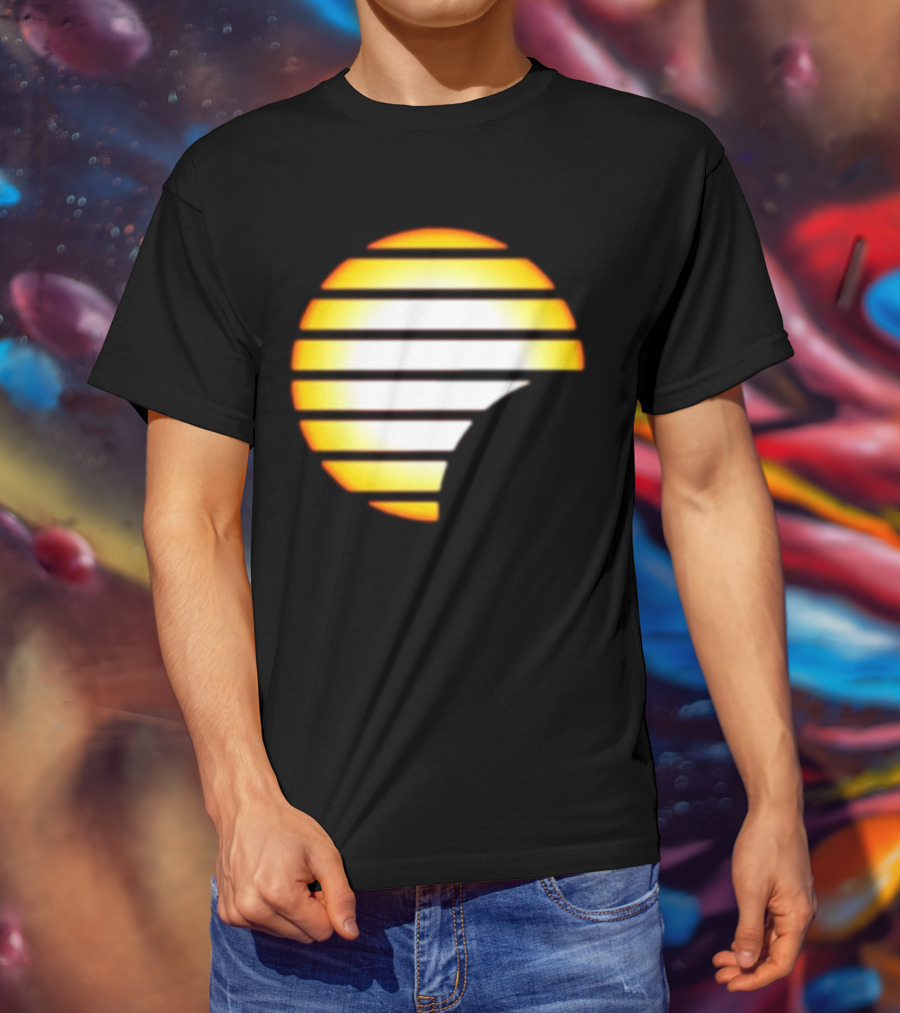 Quality Magna Cartel Sun Logo Magna Carta Magna Carta Cartel Sunset Stripes Circular T-Shirt