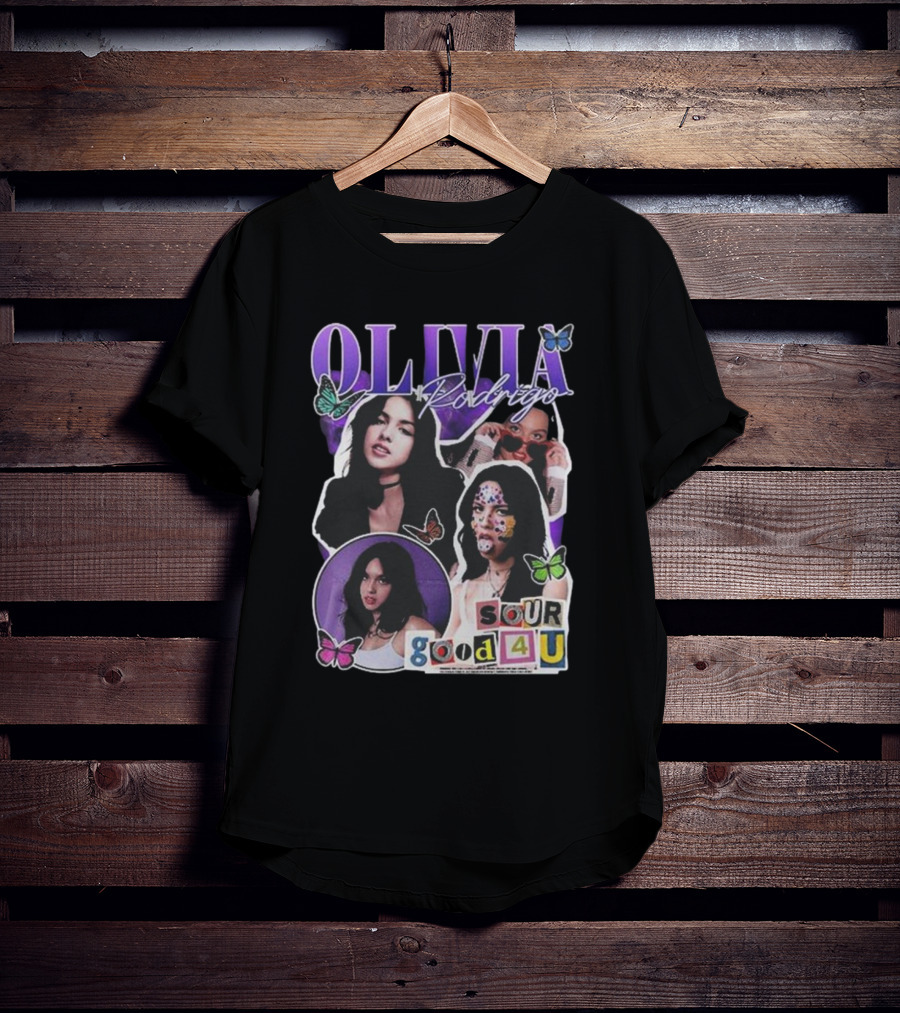 Olivia Rodrigo Sour Good 4 U Butterfly T-Shirt