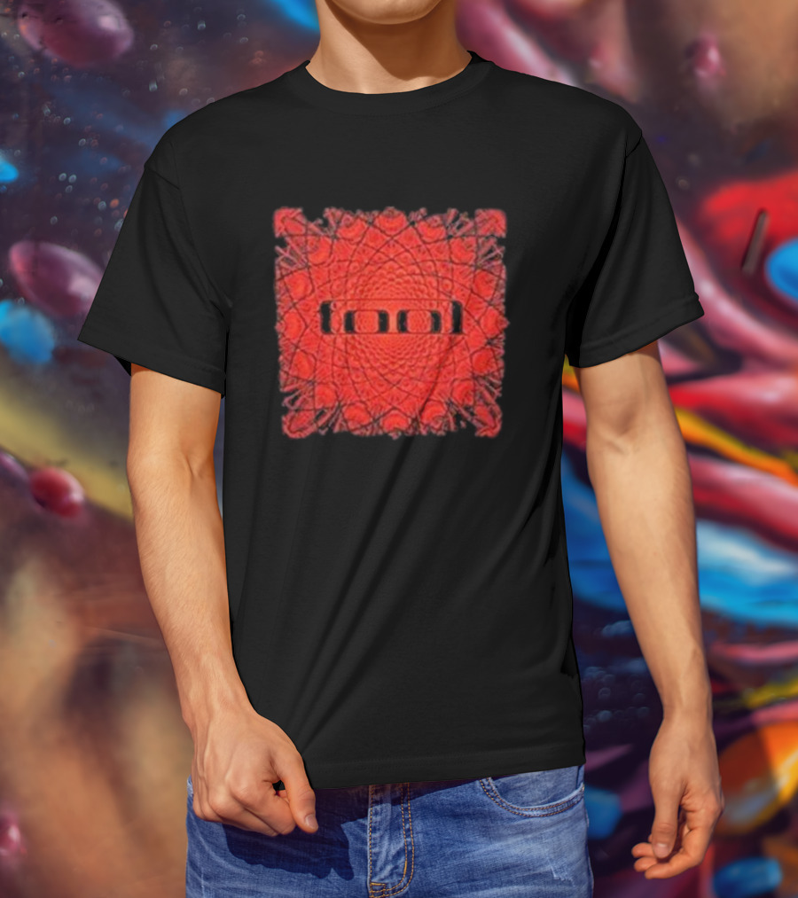 Tool Red Geometric T-Shirt