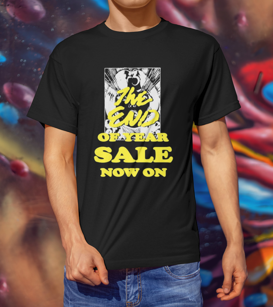 The End Of Year Sale Now On Comic Style Pop Art Explosion T-Shirt