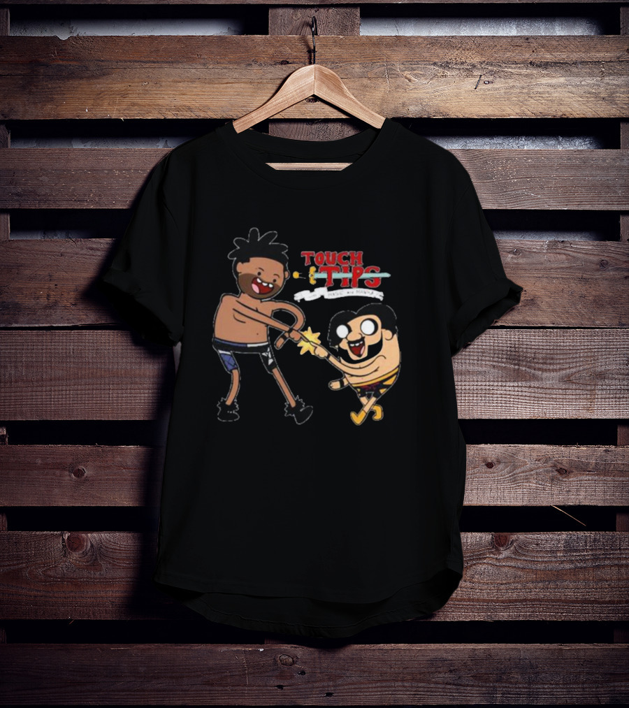 Touching Tips M Men On Mushrooms T-Shirt