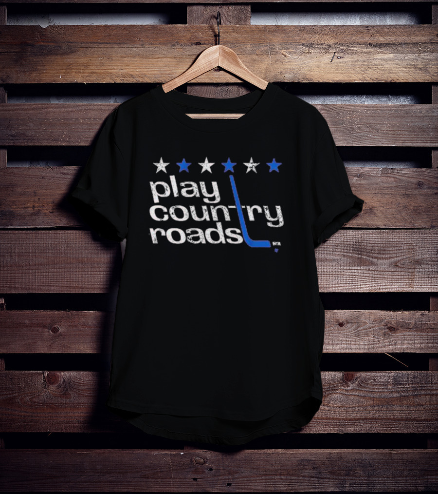 Washington Hockey Stars Play Country Roads T-Shirt