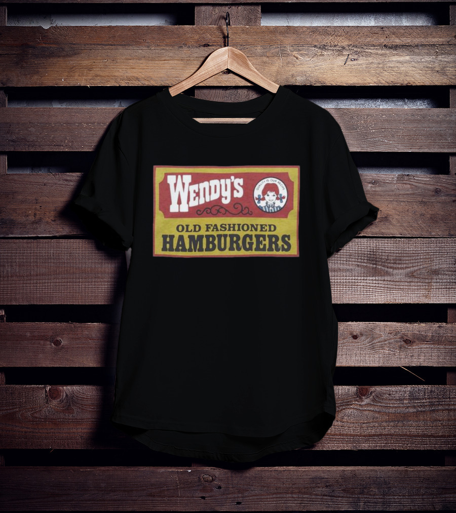 Wendy's Old Fashioned Hamburgers Quality Is Our Recipe T-Shirt