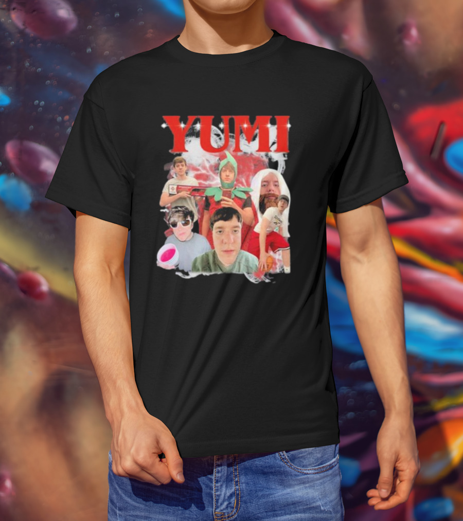 Yumi Ohbay Yumimainn Collage Compilation T-Shirt
