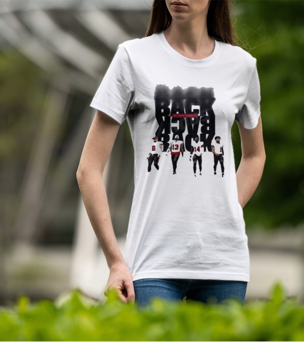 Tampa Bay Buccaneers Back To Back To Back NFC South Champs 3x Players T-Shirt