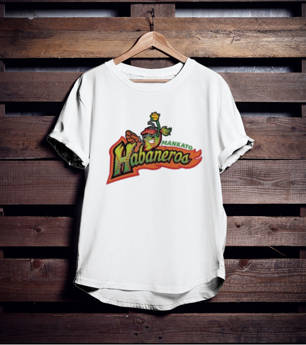 Mankato Habaneros Spicy Flaming Pepper T-Shirt
