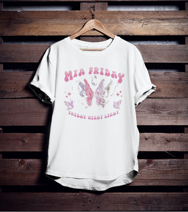 Mia Friday Friday Night Light Butterfly T-Shirt