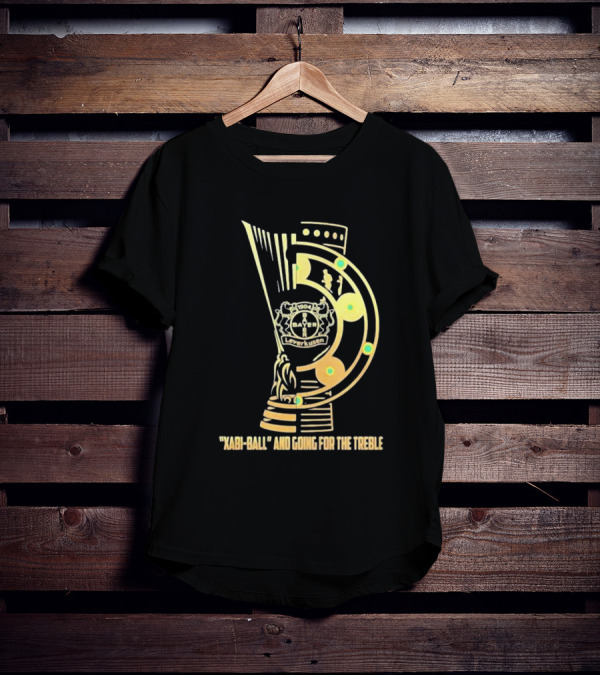 Bayer Leverkusen 1904 Xabi-Ball And Going For The Treble T-Shirt