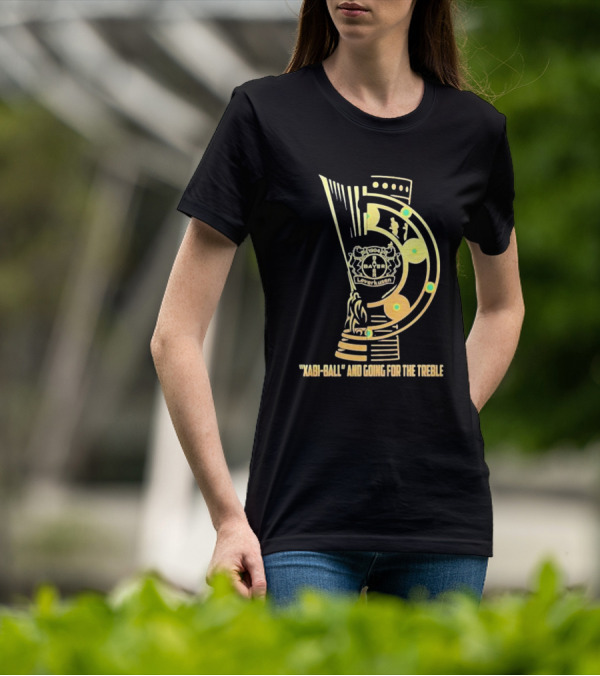 Bayer Leverkusen 1904 Xabi-Ball And Going For The Treble T-Shirt