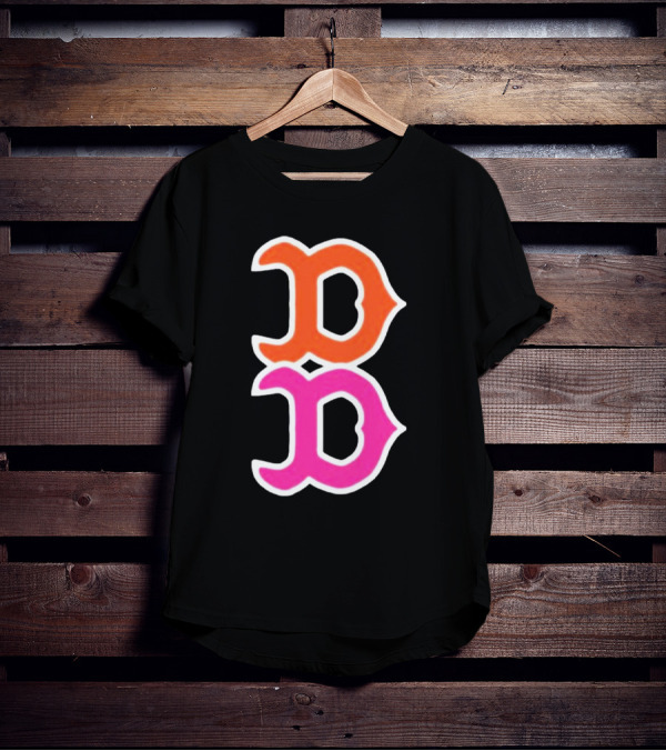 Boston Red Sox Double D Dunkin’ Colors T-Shirt