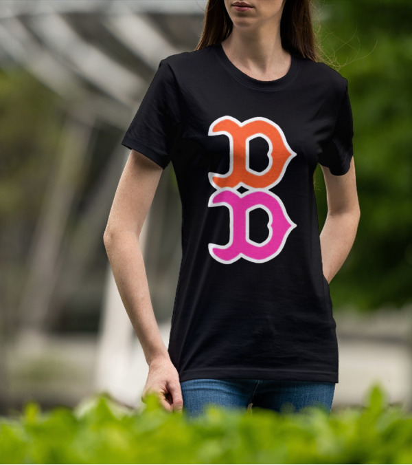 Boston Red Sox Double D Dunkin’ Colors T-Shirt