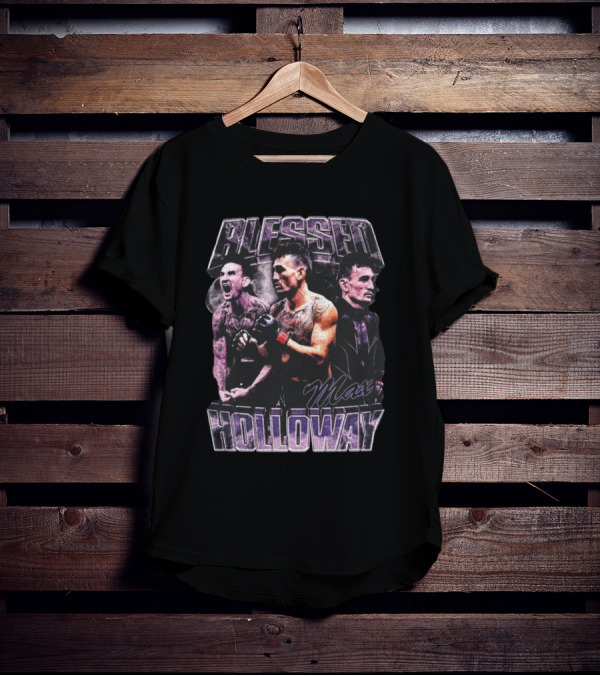 Blessed Max Holloway Vintage T-Shirt
