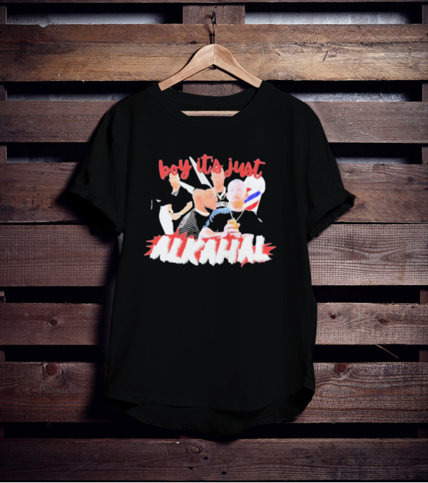 Boy It’s Just Alkahal Barber Shop Scene T-Shirt
