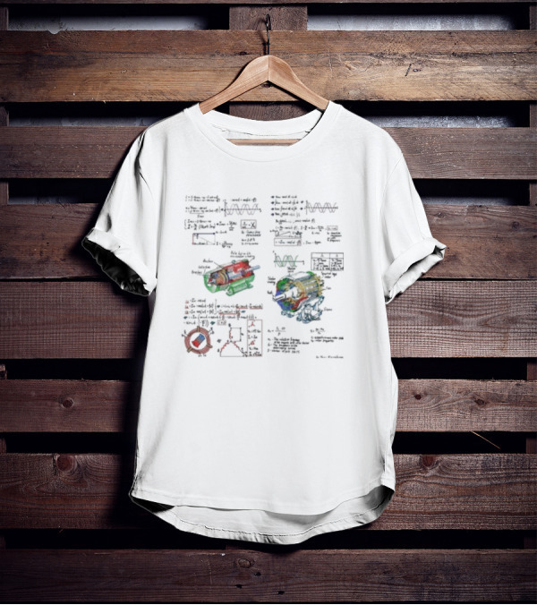 For Fans Of Electrical Engineering Science Schematics By Yuri Kovalenok T-Shirt