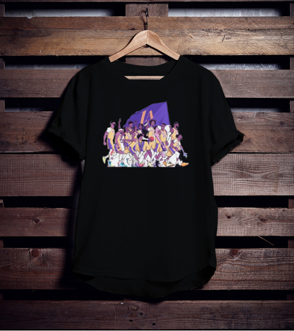 Let’s Go Lakers Lockstep LA Team Spirit T-Shirt