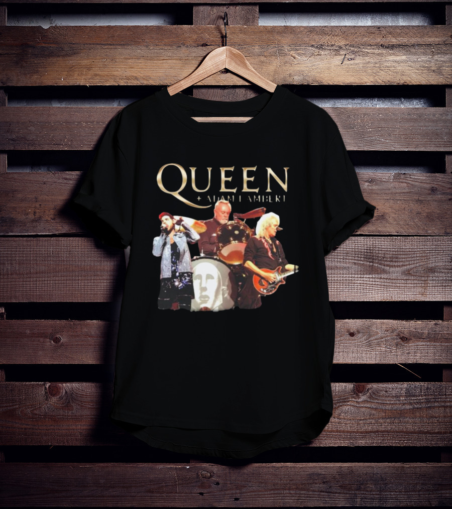 Queen + Adam Lambert Live Performance Collaboration T-Shirt