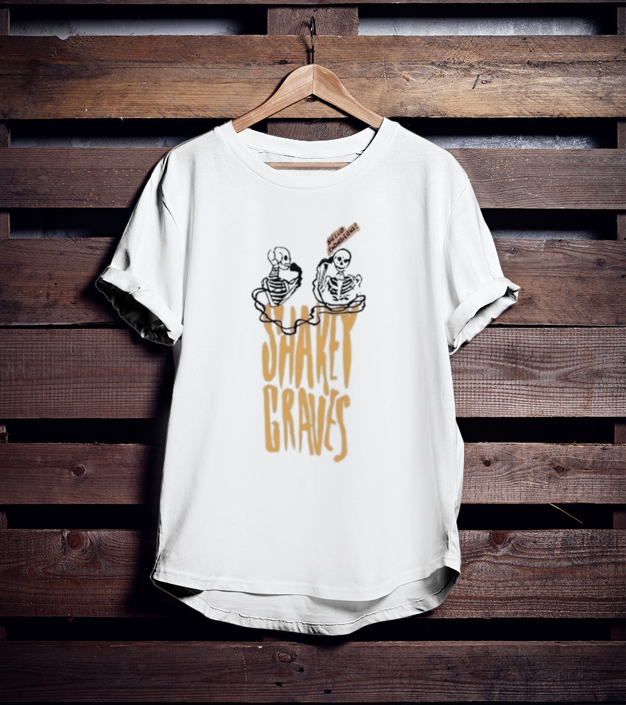 Shakey Graves Hello Gorgeous Skeletons T-Shirt