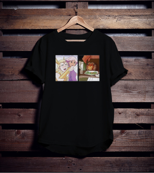 She-Ra Pointing At A Confused Catra Meme Scene T-Shirt