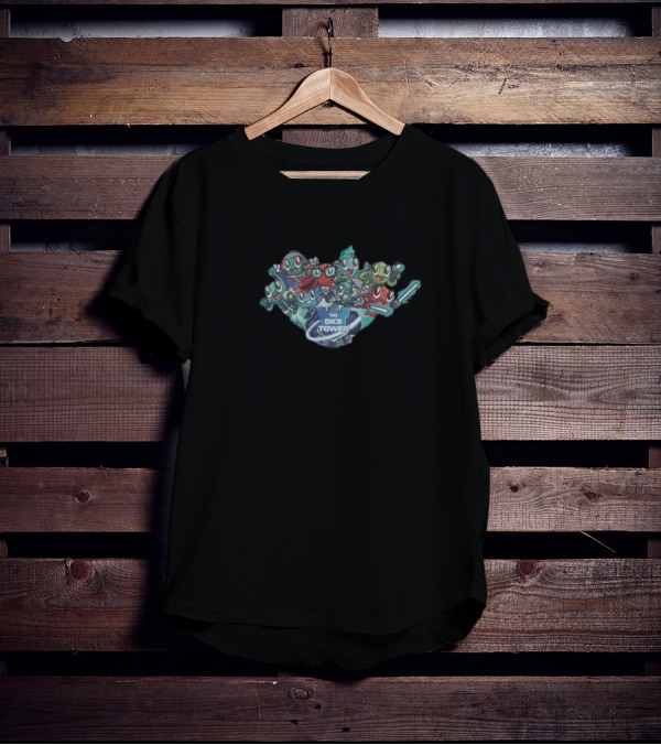 The Dice Tower Space Adventure Characters T-Shirt