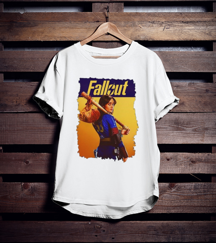 Fallout Lucy Vault Girl Retro Art 33 T-Shirt