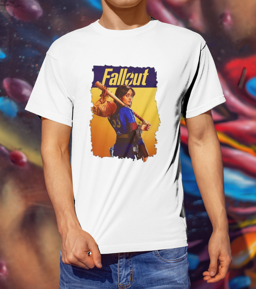 Fallout Lucy Vault Girl Retro Art 33 T-Shirt