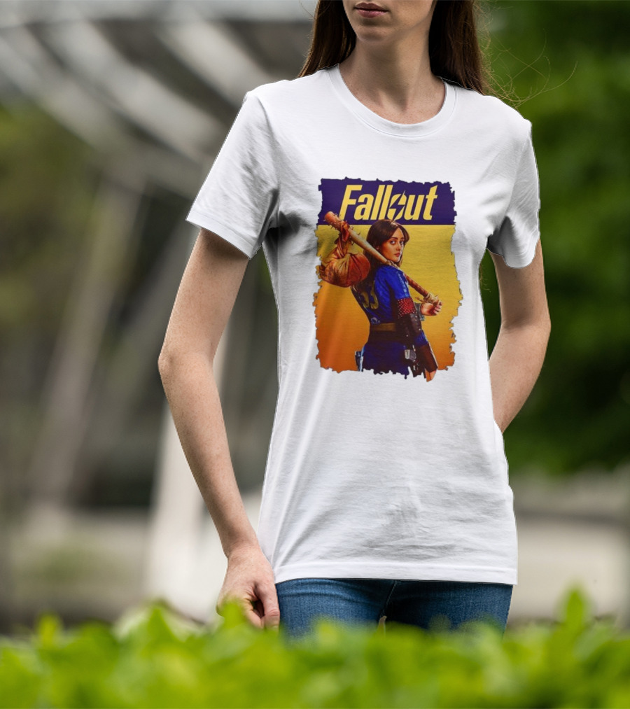 Fallout Lucy Vault Girl Retro Art 33 T-Shirt