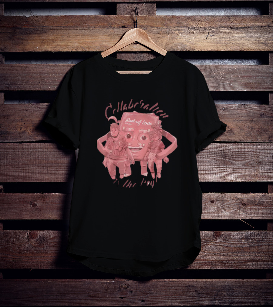 Collaboration Is The Key Book Of Love Group Hug It Takes Two T-Shirt