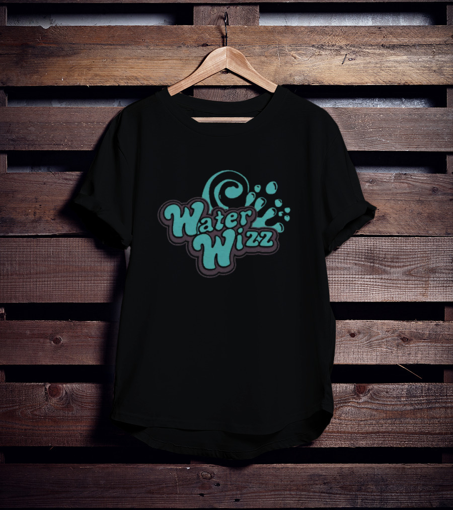 Adam Sandler Water Wizz Retro Logo Splash T-Shirt