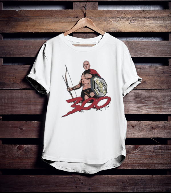 Alex Pereira Poatan 300 Spartan Warrior With Bow And Shield T-Shirt